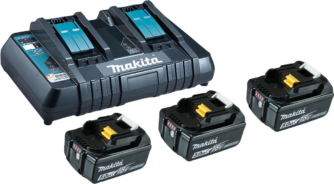 Makita_Power_Source_Kit_Li_180V_5Ah_mit__71200_969e3a67-7e8a-4979-8512-44eff0d60c9c.jpg Makita Akku Power Source Kit Li 18,0V mit 3 x Akku 5 Ah und Doppelladegerät – Bild 1