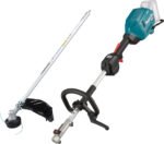 Makita Akku-Multifunktions-Antrieb 40 V max. UX01GZ01 mit Sensenaufsatz EM404MP - ohne Akku und Ladegerät