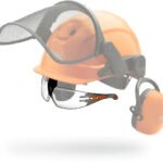 STIHL Integrierte Helmbrille transparent